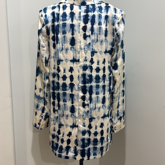 NWOT House of Harlow tie dye Blazer oversized size small - Picture 4 of 7